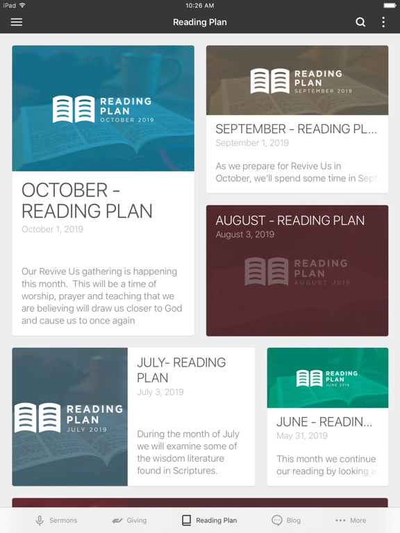 Summit Church iPad screenshot 3 - Lifestyle app