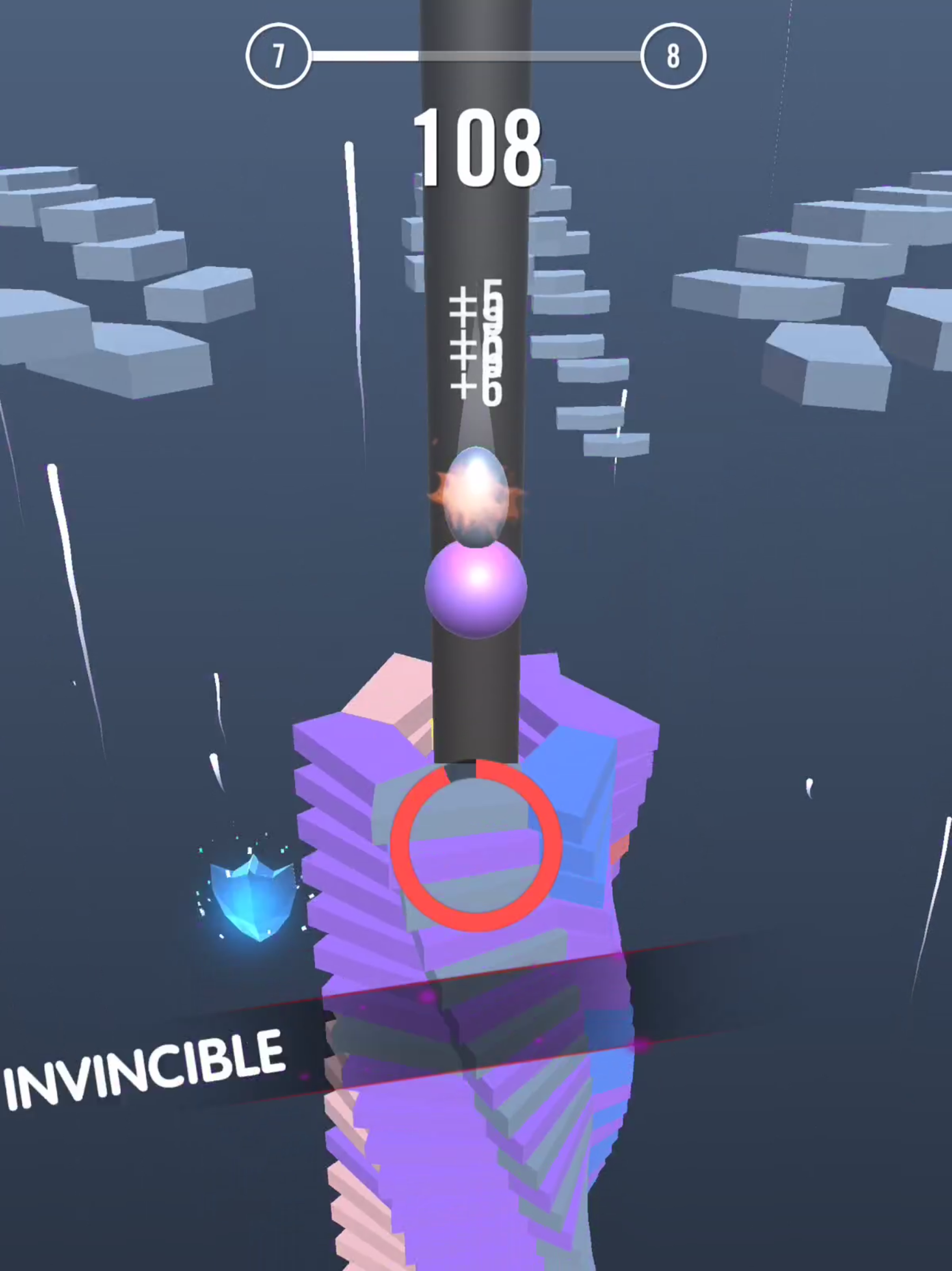 Stack Fall Hit 2 - Smash Ball