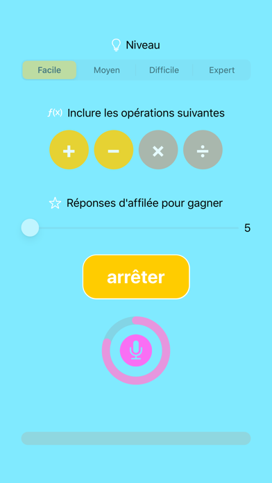 Screenshot #2 pour Calcular, calcul mental