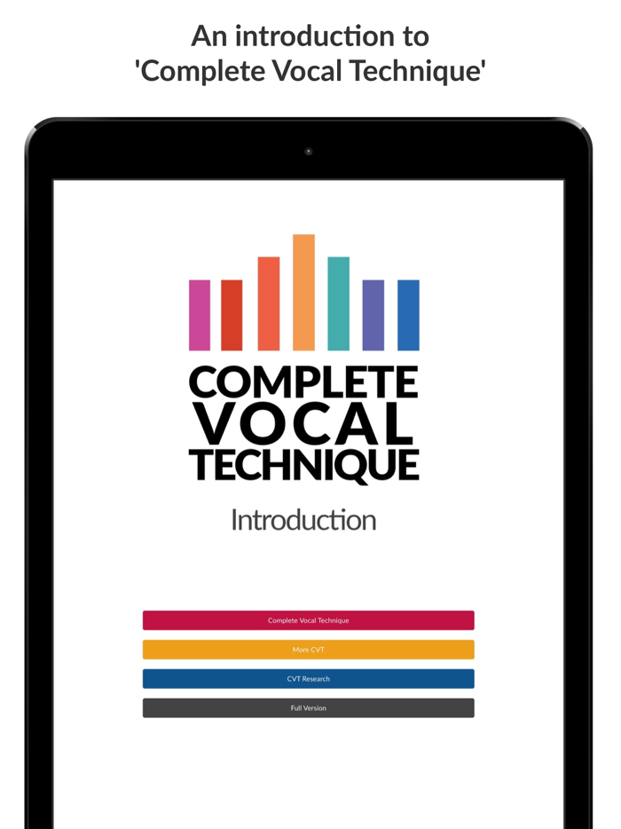 Complete Vocal Technique Intro