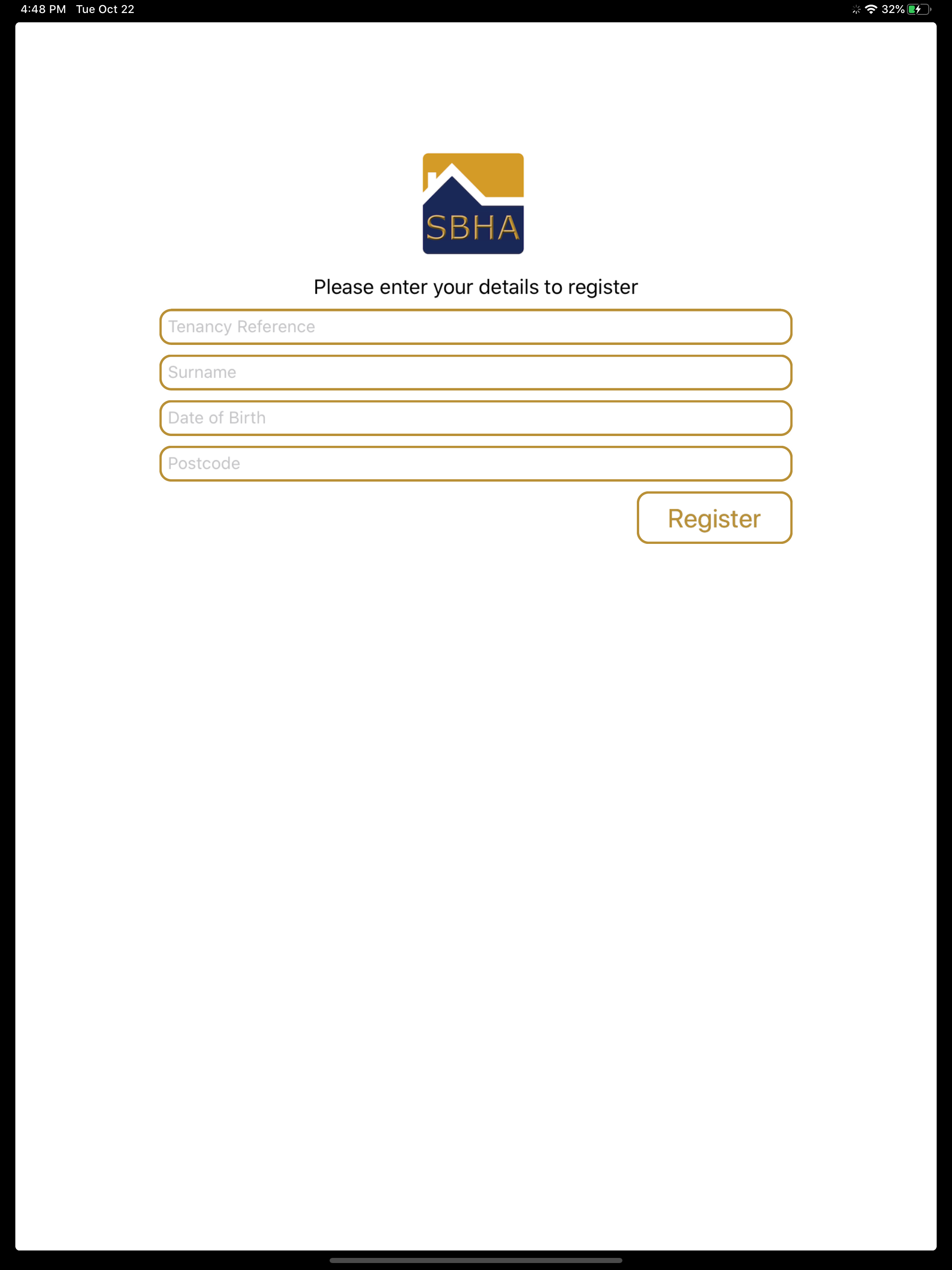 My SBHA Customer App