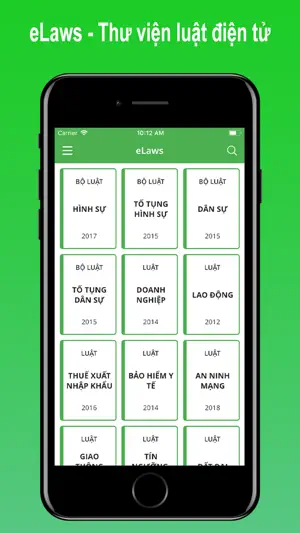 eLaws screenshot 1