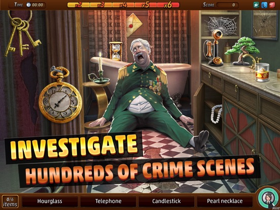 Criminal Case: Mysteries iPad app afbeelding 1