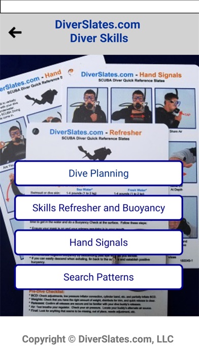 DiverSlates Scuba eSlates screenshot 4