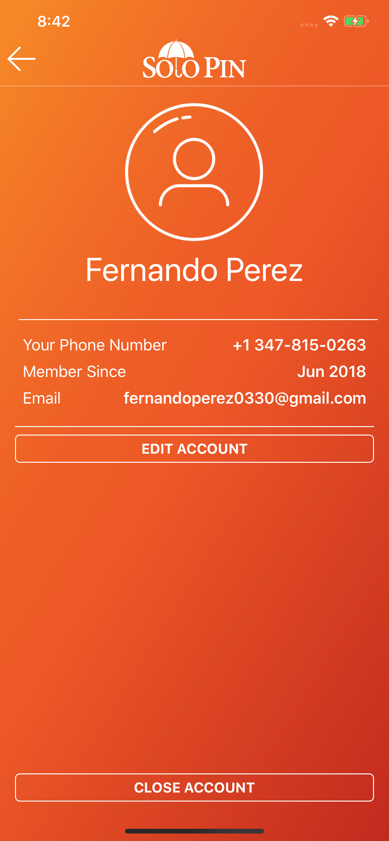 SOLOPIN App screenshot 4