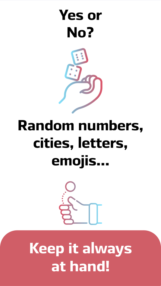 #2. Randomizer — number generator (iOS) 由: Danila Danilenko