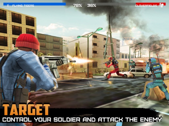 Rivals at War: Firefight iPad app afbeelding 2