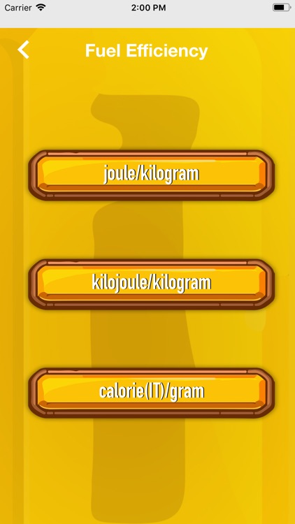 Thermal density and fuel effic