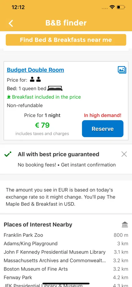 B&B finder | BnB.travel