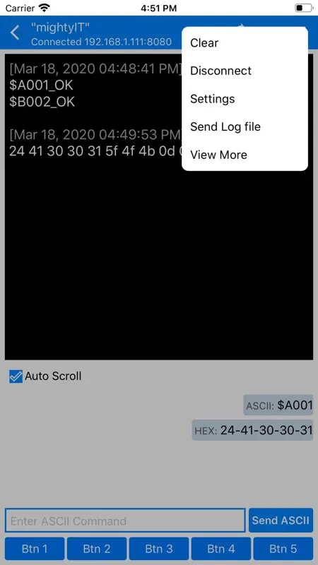 TCP Telnet Terminal screenshot 6 of 8