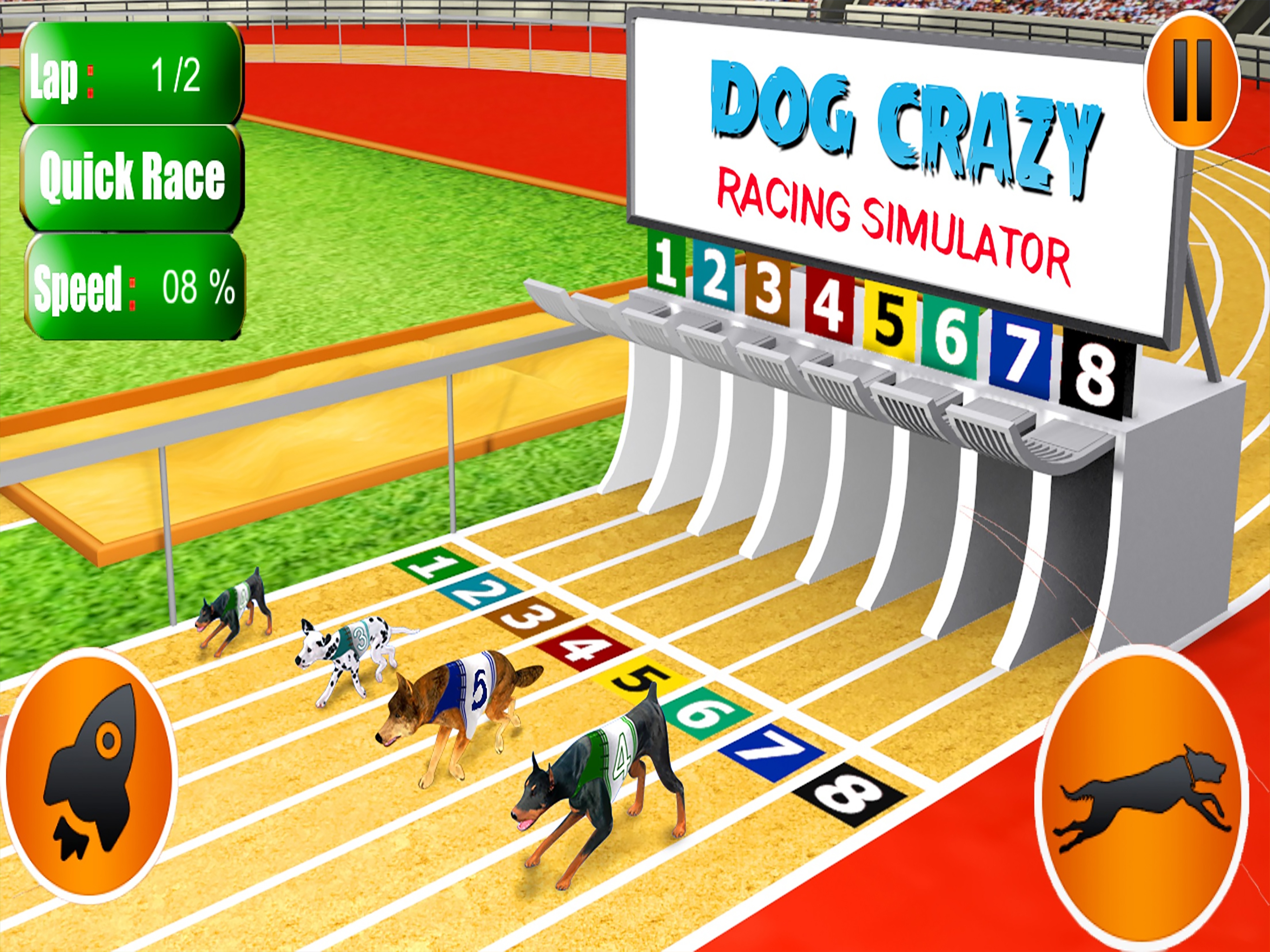 Dog Crazy Race Simulator 2023