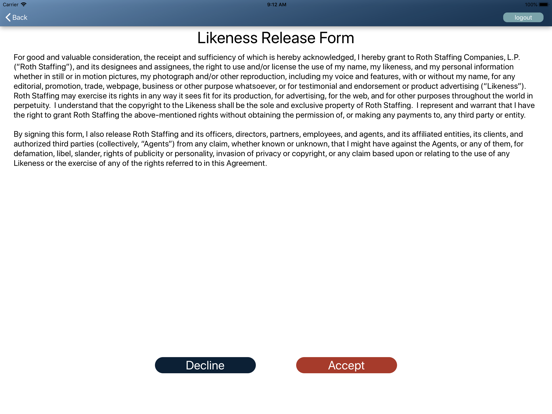 VideoSelect iPad screenshot