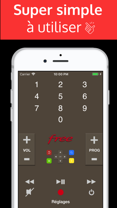 Télécharger TélécFree - télécommande free pour iPhone / iPad sur l'App  Store (Utilitaires)