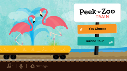 Screenshot #1 pour Peek-a-Zoo Train