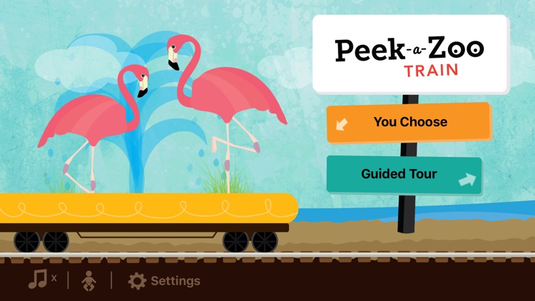 Peek-a-Zoo Train