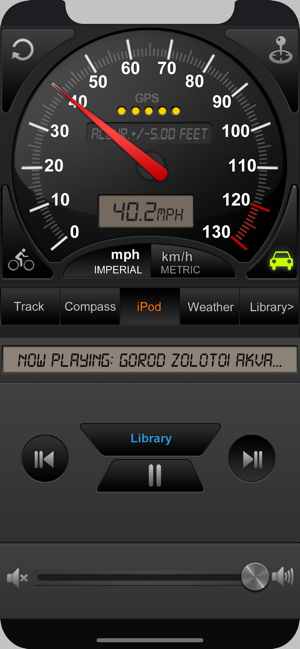 ‎Speedometer GPS+ Screenshot