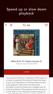audio bibles iphone screenshot 4