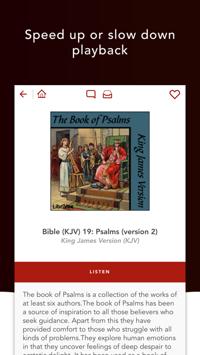 Audio Bibles Screenshot