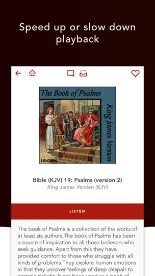 Audio Bibles iPhone Screenshot 4