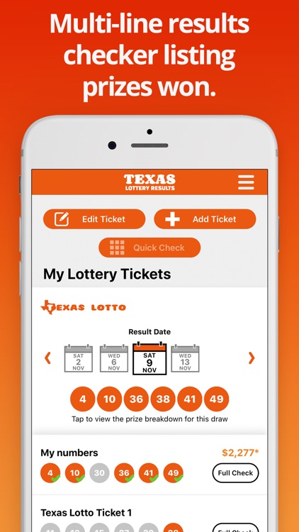 Texas Lotto Results