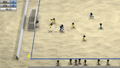 Screenshot from Stickman Soccer 2014