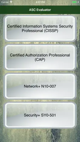 Game screenshot CISSP CAP Security+ Evaluator mod apk