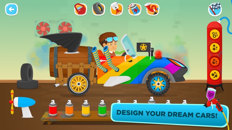 Racing for kids - cars & games
