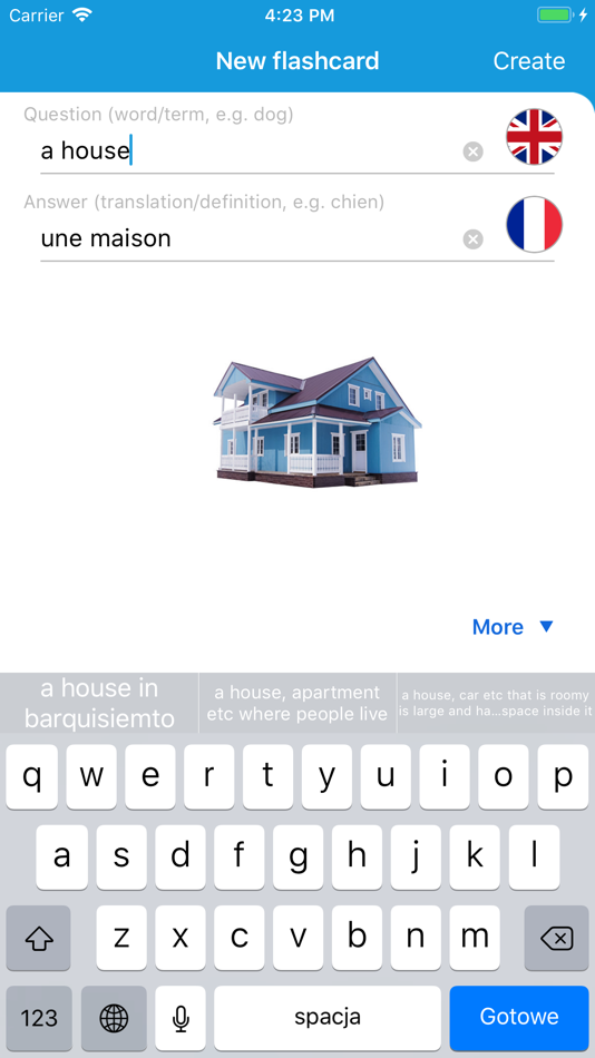 #3. VocApp French: Learn Language (iOS) 由: VocApp Sp. z o.o.