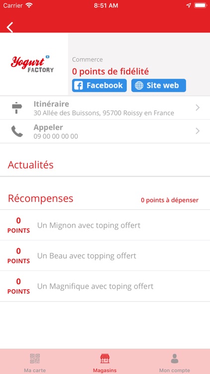 Yogurt Factory Fidélité screenshot-4