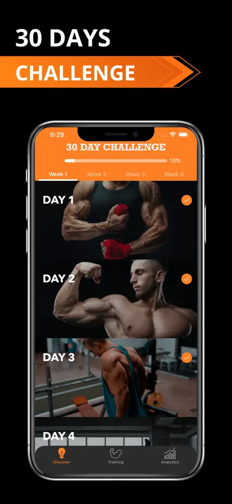 30 Day Workout Challenge Sport