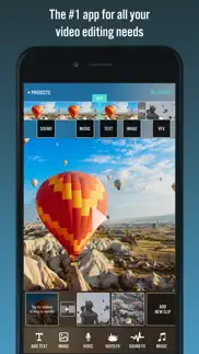 videorama text & video editor iphone screenshot 1