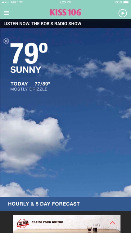 106.1 KISS FM screenshot-4