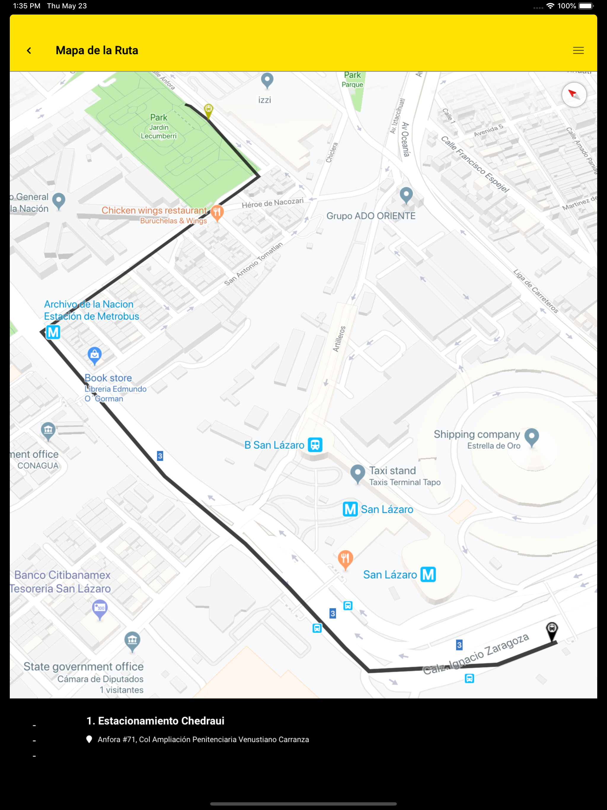 UTEP BusTracker screenshot 11
