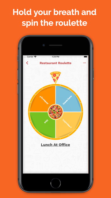 Screenshot #3 pour Restaurant Roulette - Decider