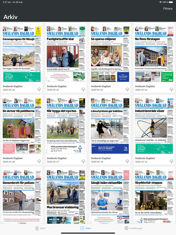 Screenshot #5 pour Smålands Dagblad e-tidning