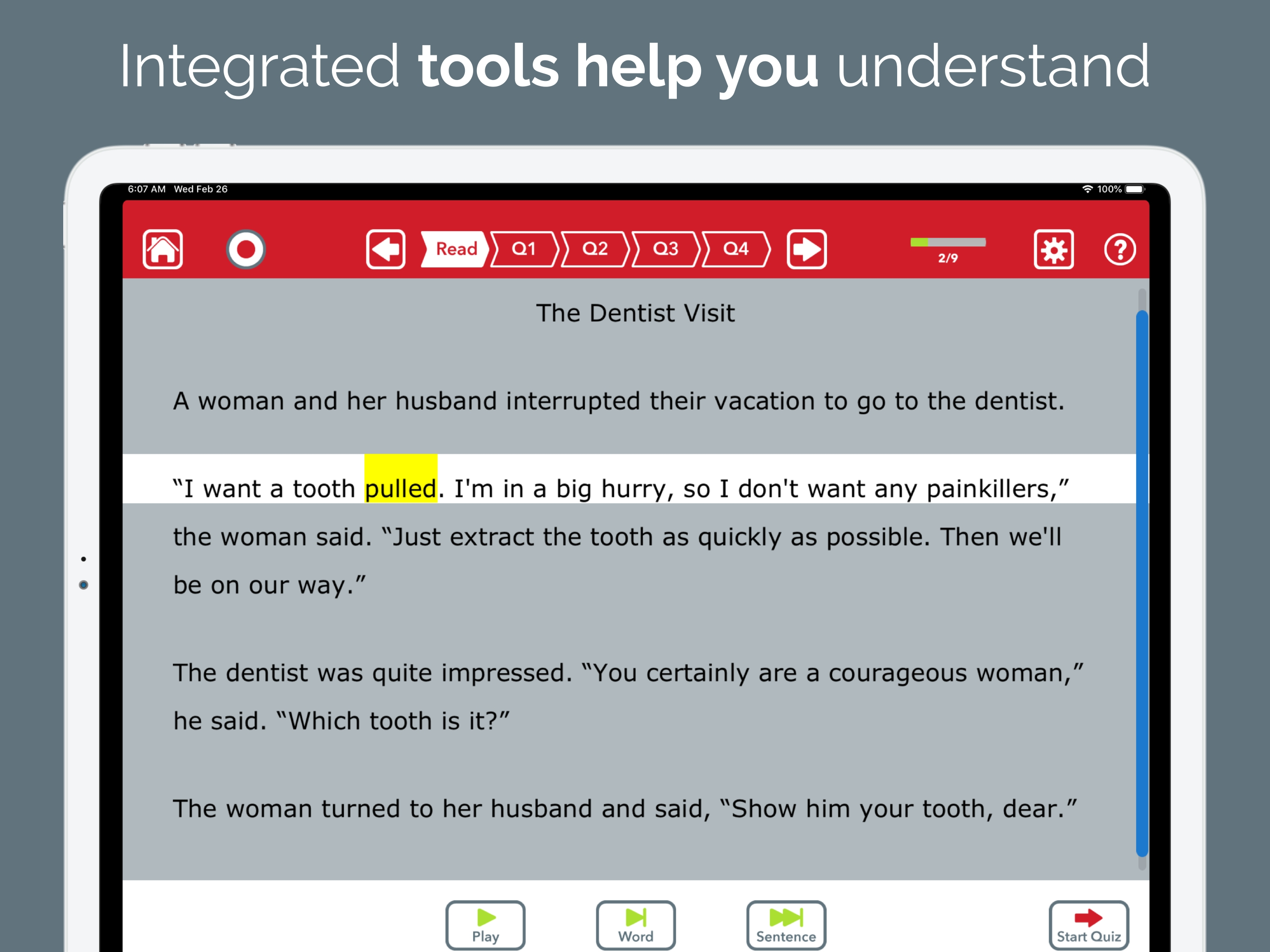 Advanced Reading Therapy screenshot 7