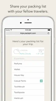 How to cancel & delete packpoint travel packing list 4