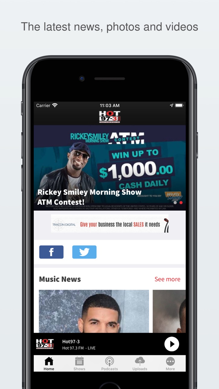 iPhone screenshot