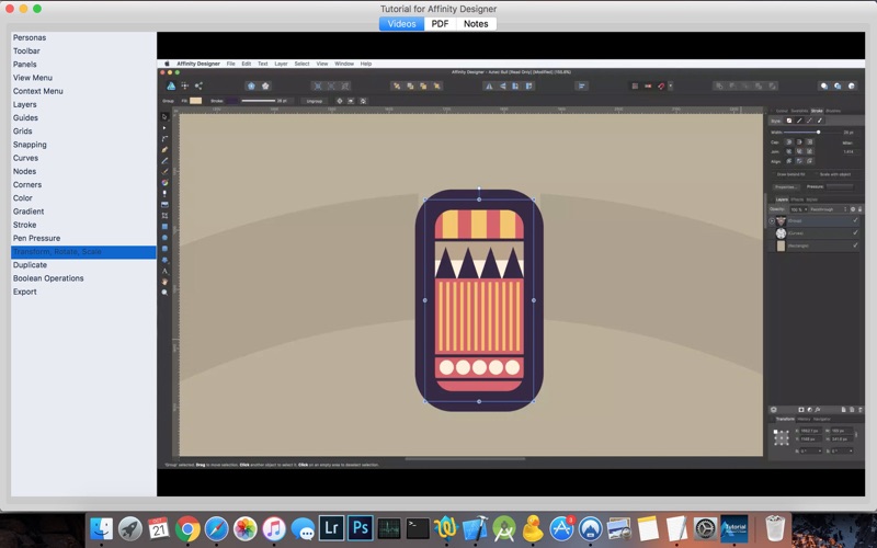 tutorial for affinity designer iphone screenshot 4