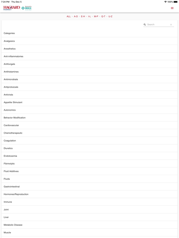 Screenshot #5 pour Hagyard Mobile Formulary