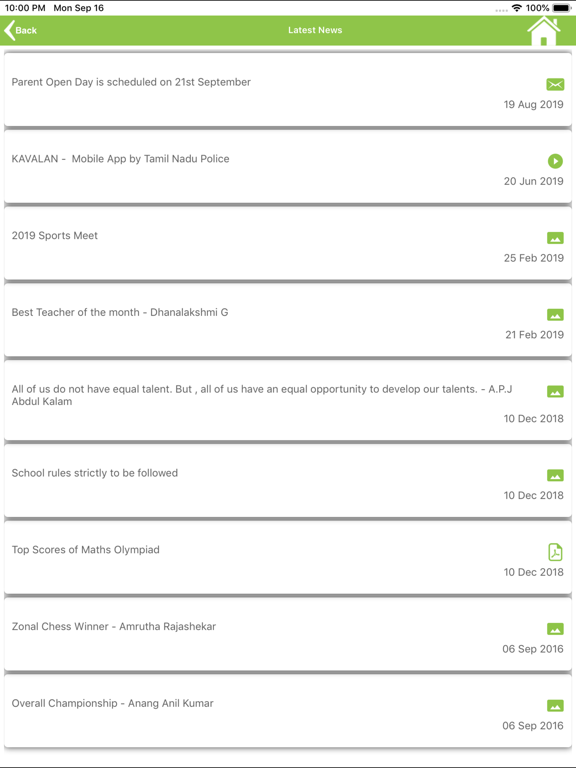 Clobas iPad screenshot 4 - Education app