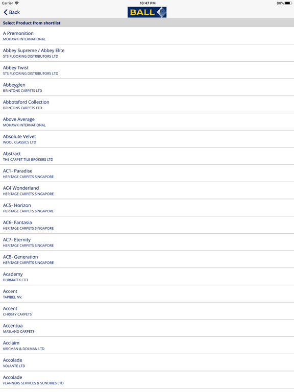 Screenshot #5 pour Recommended Adhesives Guide