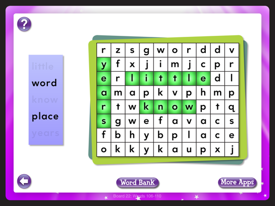 Screenshot #5 pour Word Search: Sight Words