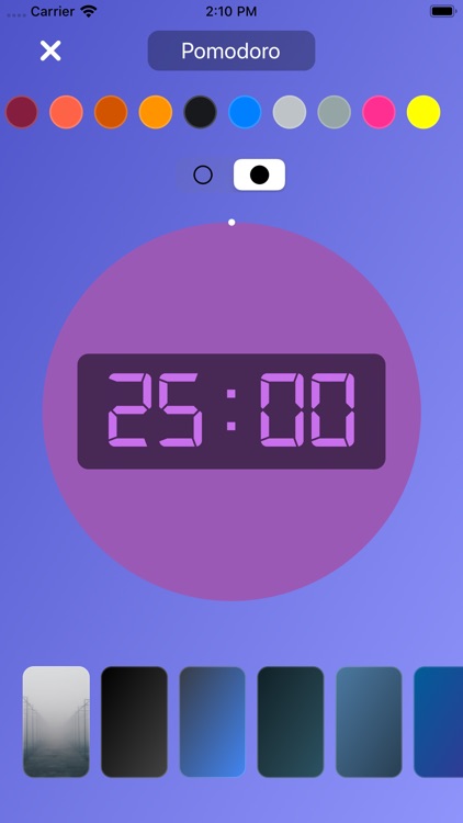 Pomodoro with White Noise screenshot-4