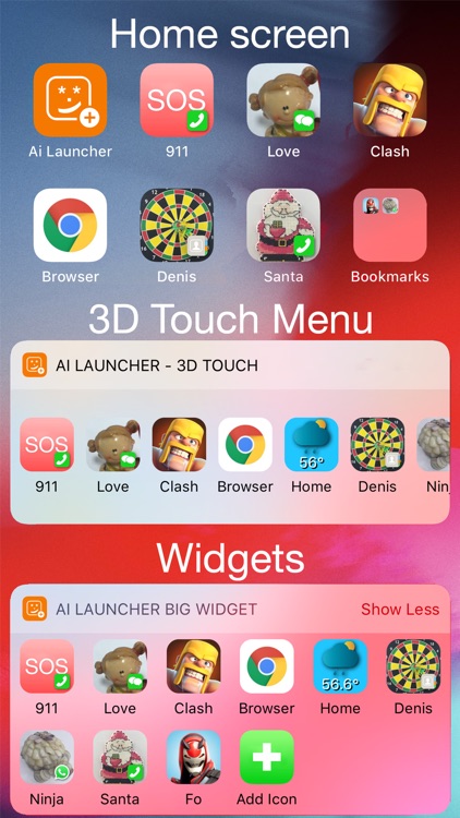 Ai Launcher - Icon Shortcuts