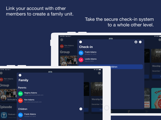 The Church At Bushland iPad screenshot 6 - Lifestyle app