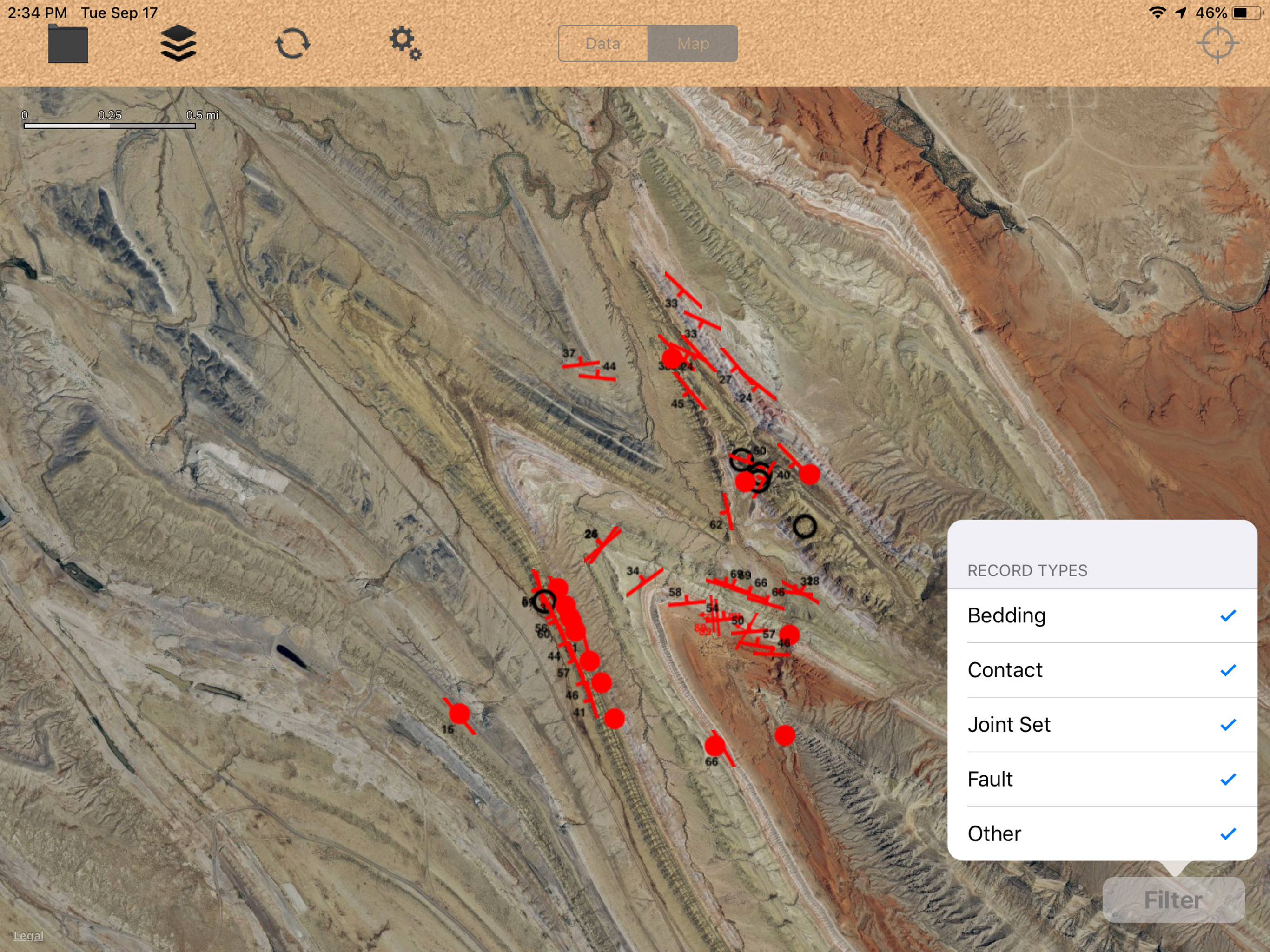 GeoFieldBook screenshot 3