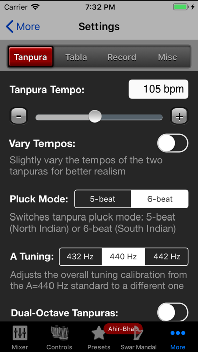 iTablaPro - Tabla Tanpura Player Screenshot 8