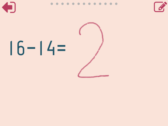 Screenshot #5 pour First grade Math - Subtraction