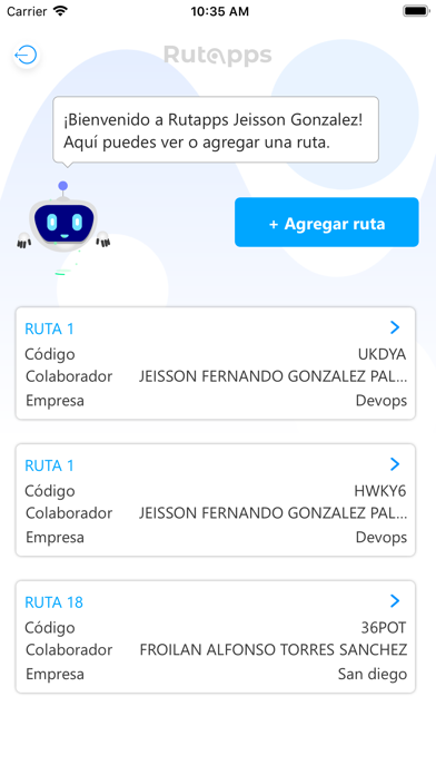 Screenshot #2 pour Rutapps